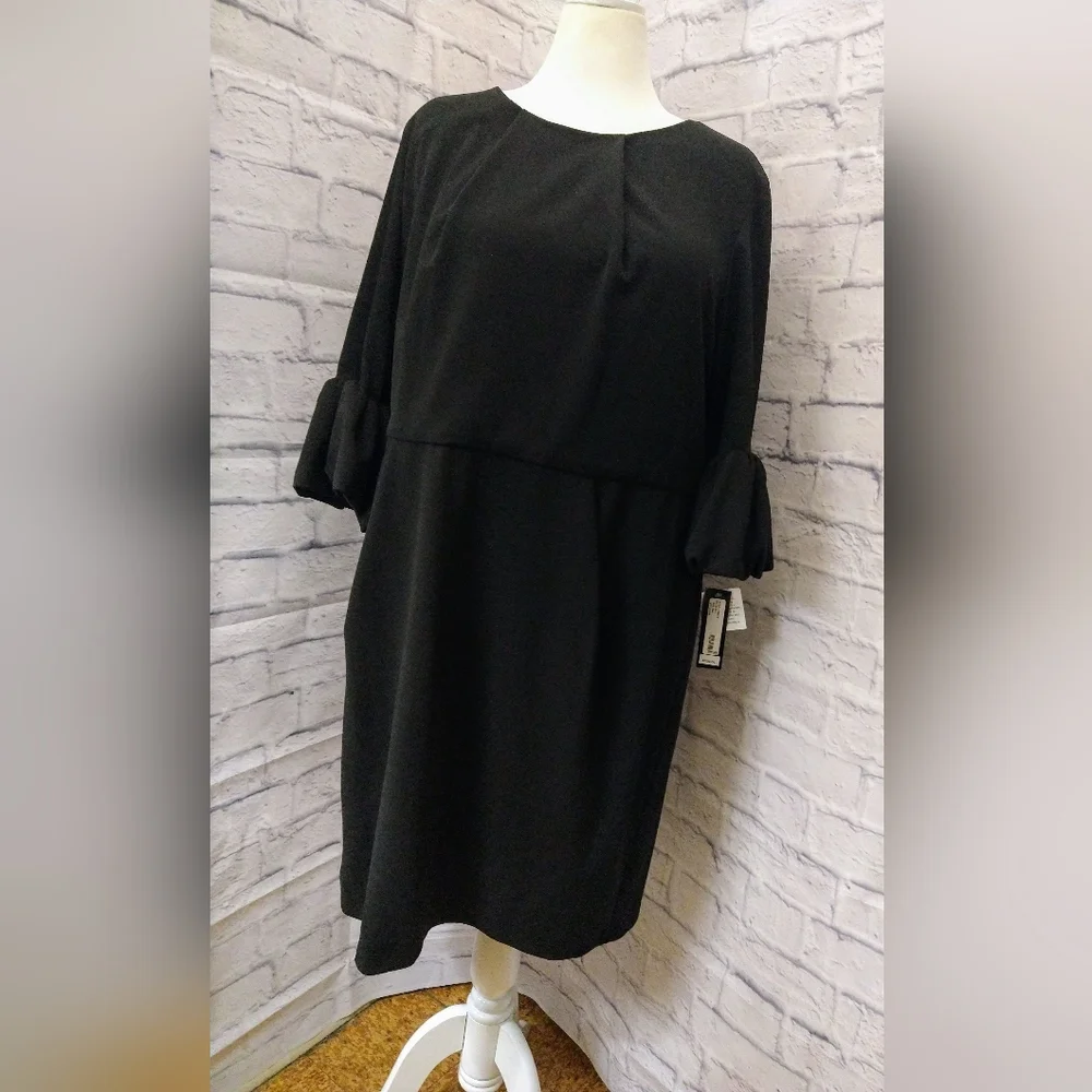 Elegant Black Betsy Adam Dress - Picture 2 of 6